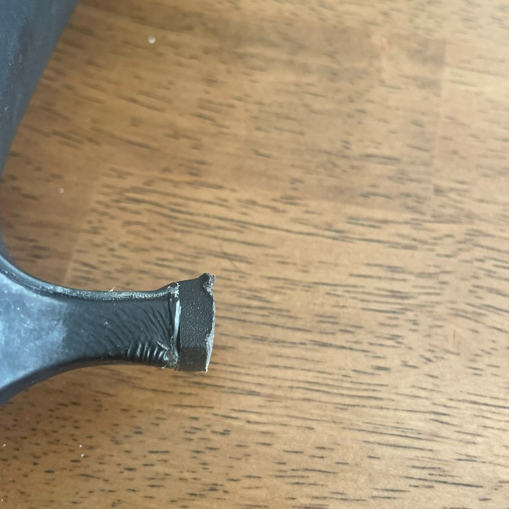 Fitzwell Yara Patent Leather Kitten Heel Pumps, Black, Size 9.5W - Picture 9 of 10